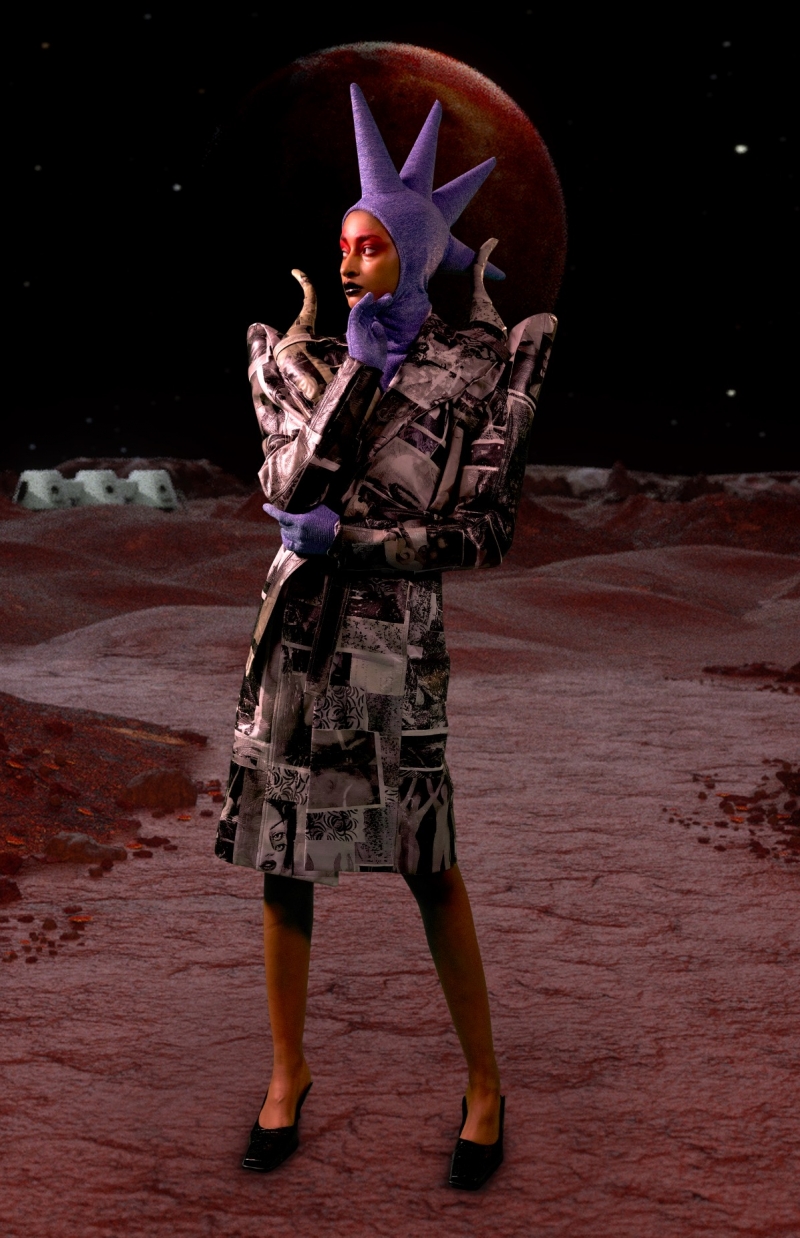 Alvaro Mars LFW 21 - Makeup by Michelle Strain 13