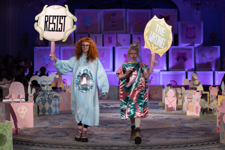 Makeup by Michelle Strain London Fashion Week Autumn Winter 2020 - Vin + Omi